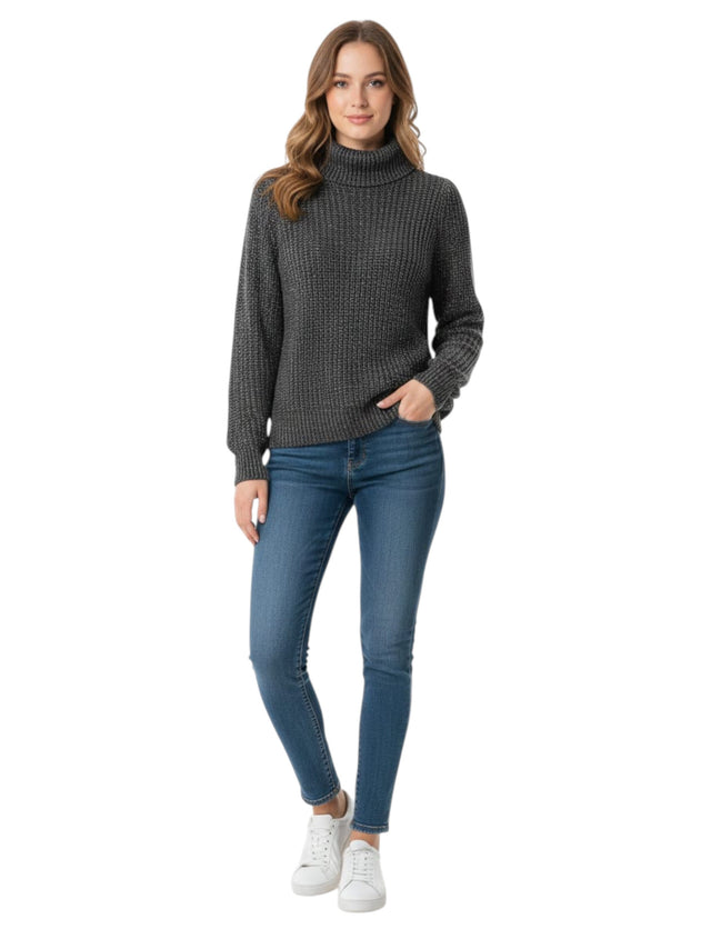 Image for Women's Knitted Sweaters,Grey