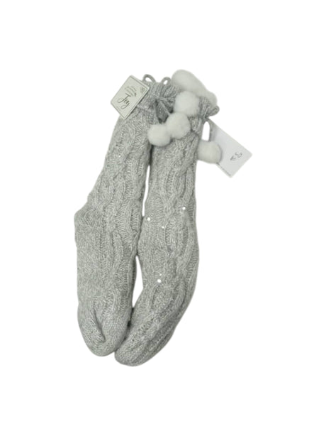 Image for Women's Lined Knitted Socks,Grey