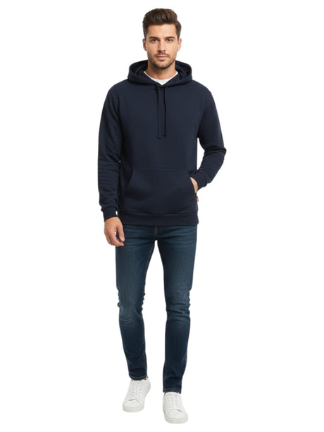 Image for Men's Plain Hoodie,Navy