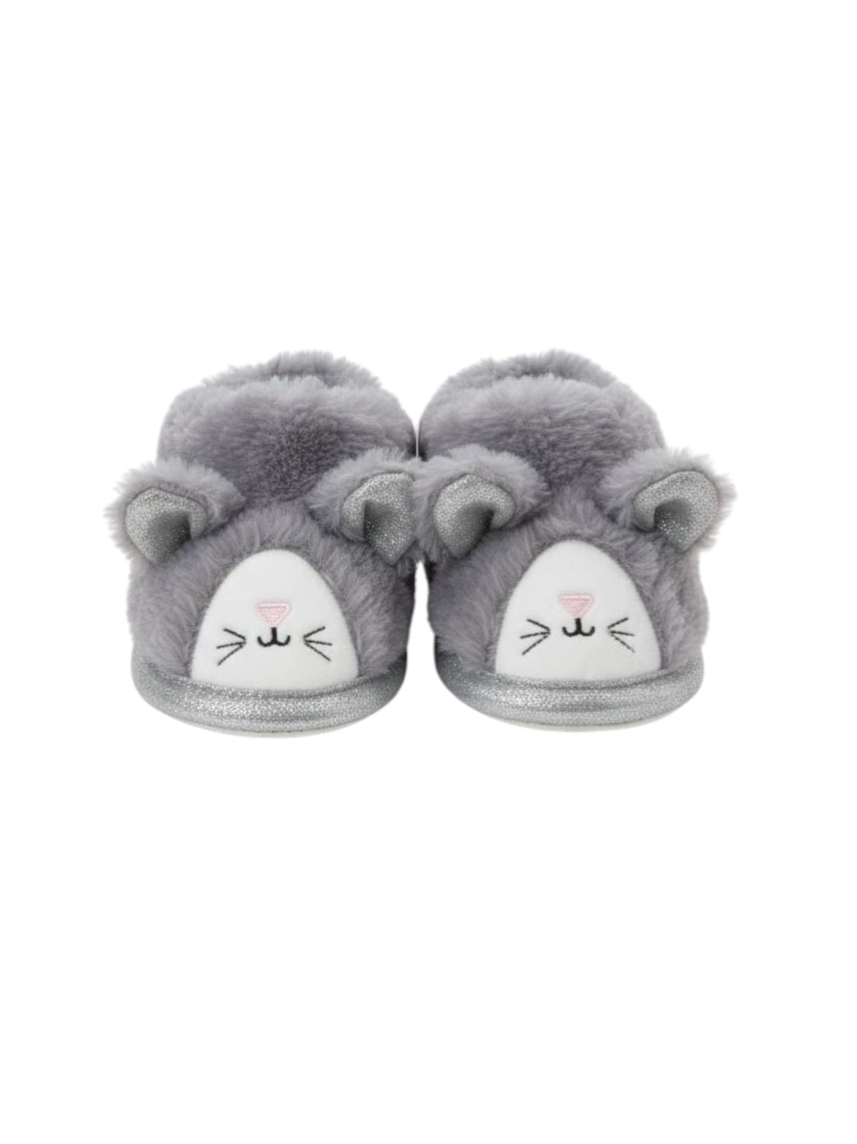 Image for Kids Girl's Faux Fur Socks,Grey