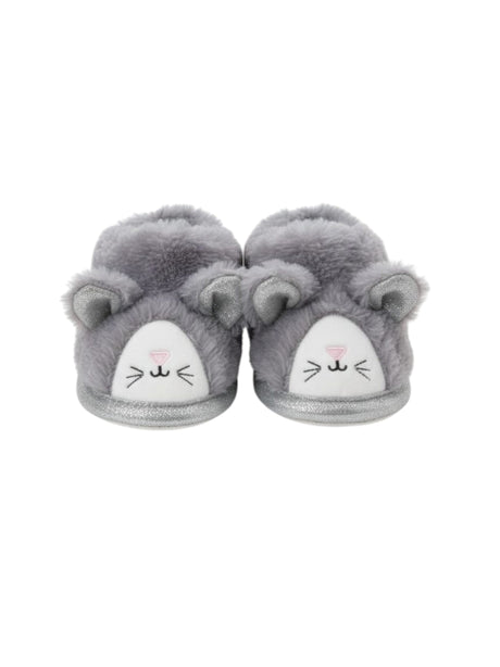 Image for Kids Girl's Faux Fur Socks,Grey