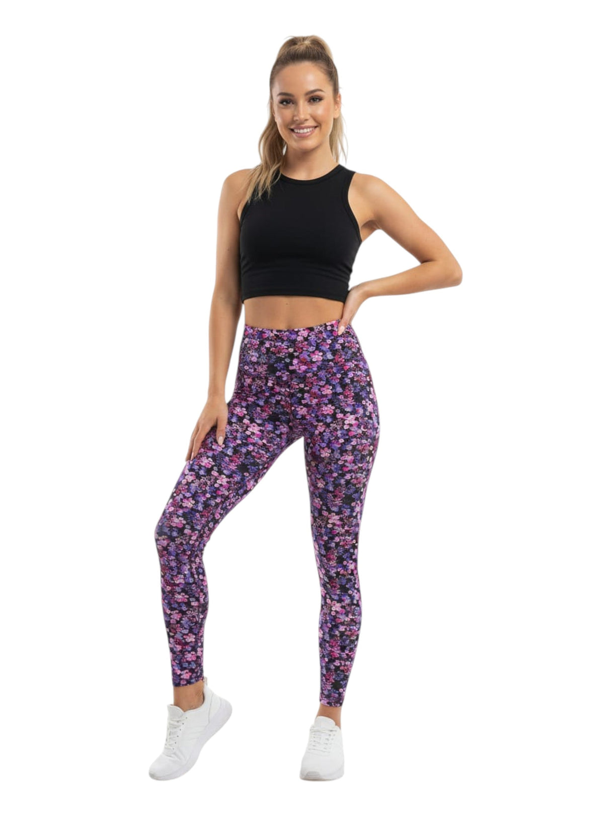Image for Women's Floral Printed Legging,Multi