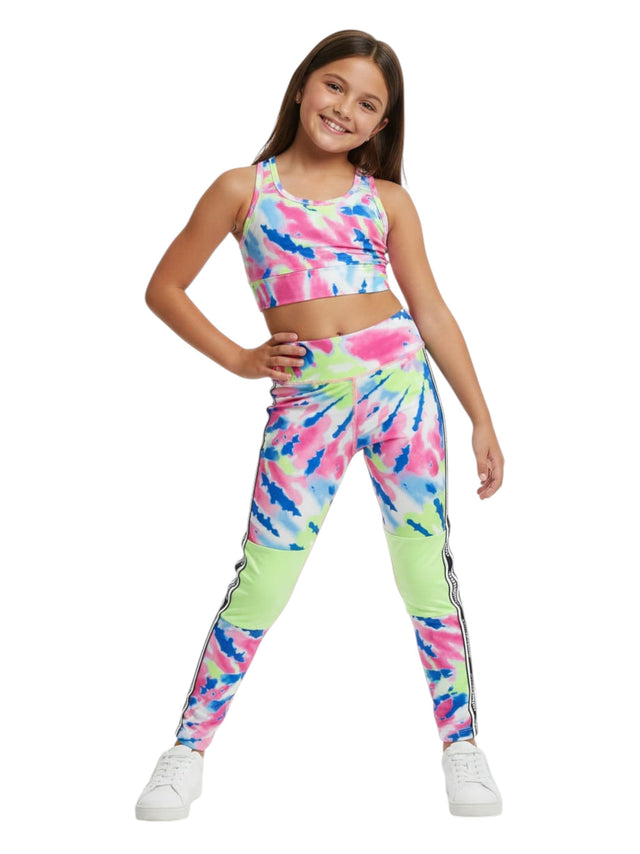 Image for Kids Girl's Colorblocked Legging,Multi