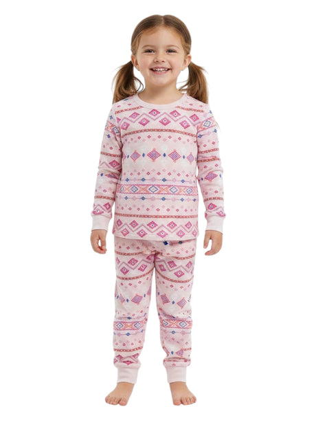 Image for Kids Girl's Printed Sleepwear Top,Pink