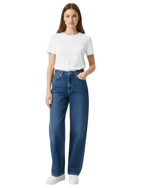 Image for Women's Plain Solid Jeans,Light Blue