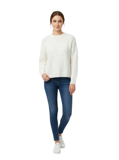 Image for Women's Knitted Sweaters,White