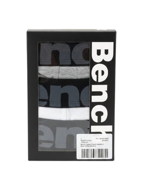 Image for Men's Plain Boxer Set 3Pieces,Multi