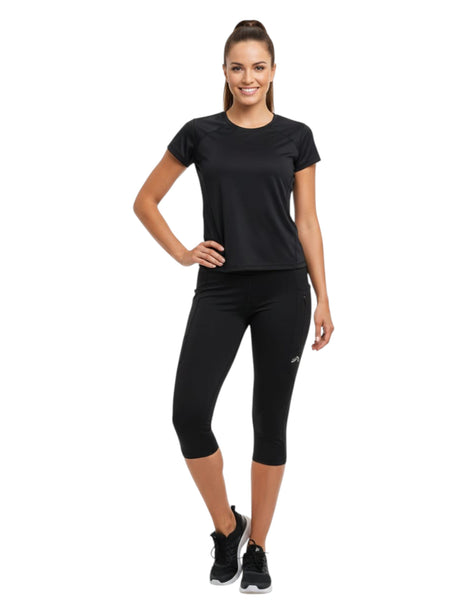 Image for Women's Plain Solid Legging,Black