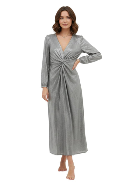 Image for Women's Mesh Dress,Silver