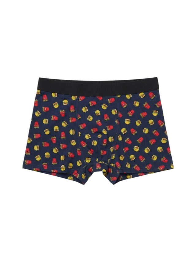 Image for Men's Printed Boxer,Navy