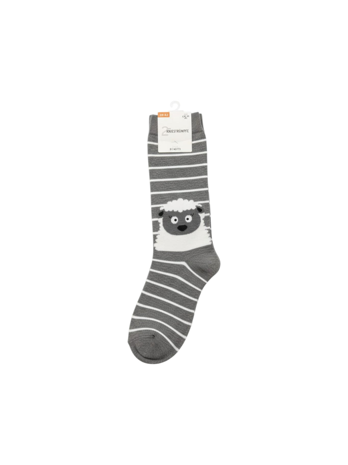 Image for Women's Printed Socks Set 2pieces,Grey