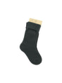 Image for Women's Plain Solid Boots Socks,Grey