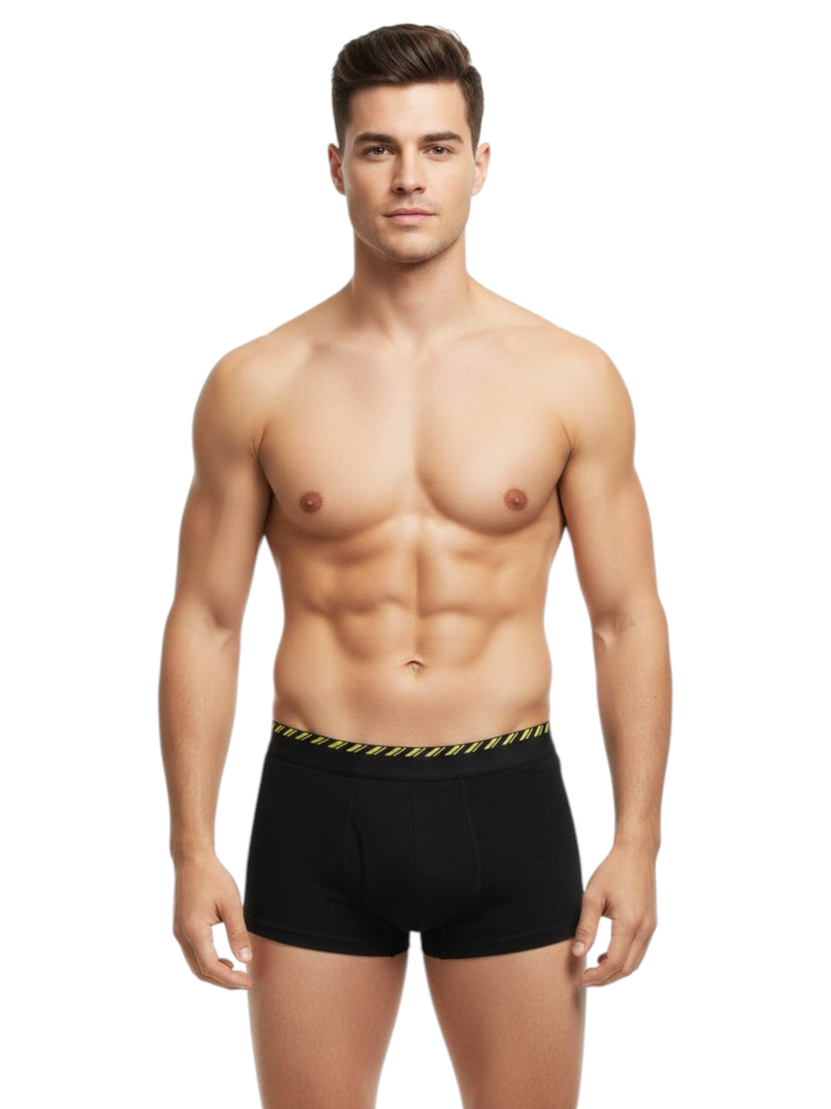 Image for Men's Plain Boxer,Black