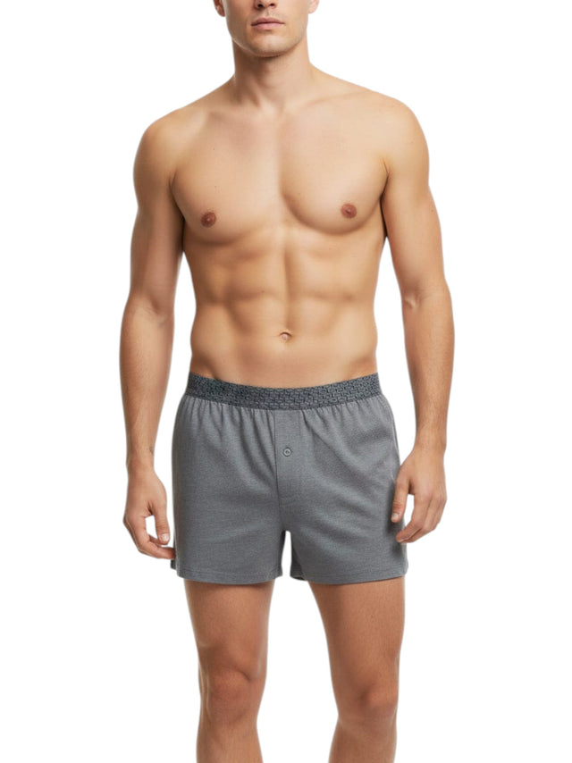 Image for Men's Plain Boxer,Grey