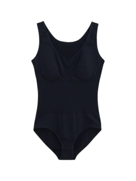 Image for Women's Ribbed Under Top Bodysuit,Black