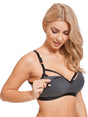 Image for Women's Plian Solid Bra,Grey