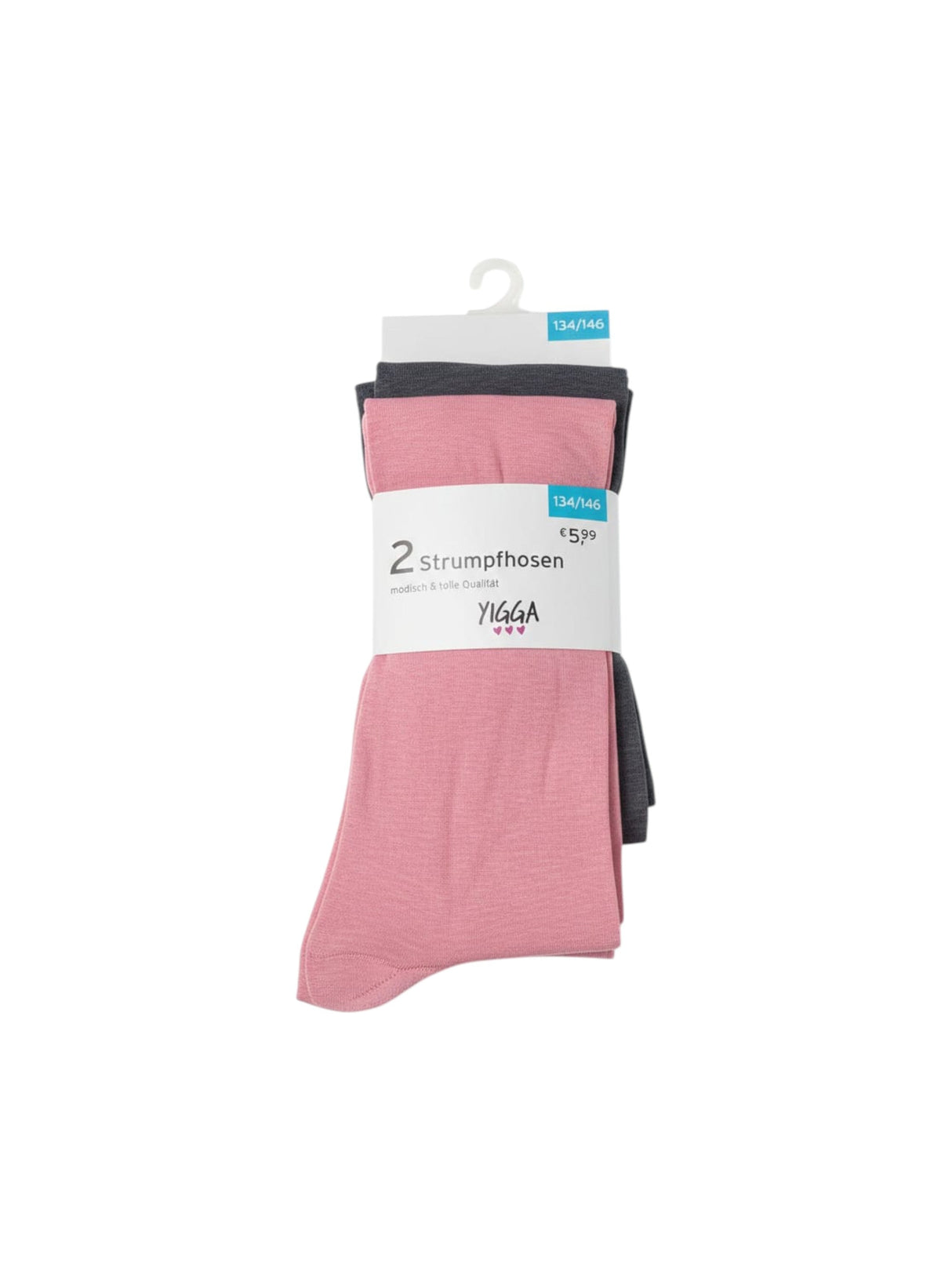 Image for Kids Girl's Printed Tights 2Pieces,Pink/Grey