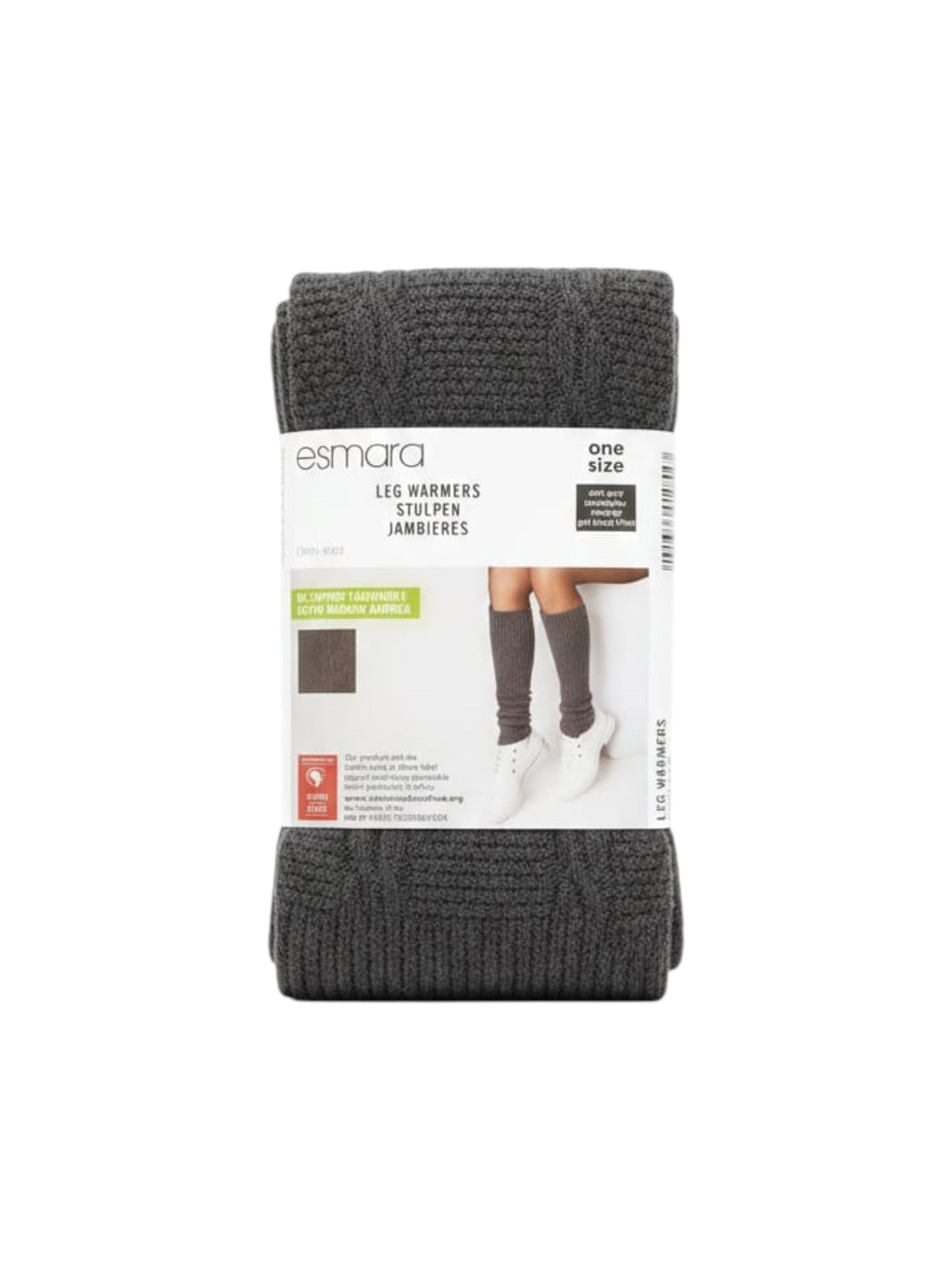 Image for Women's Knitted Leg Warmers,Grey