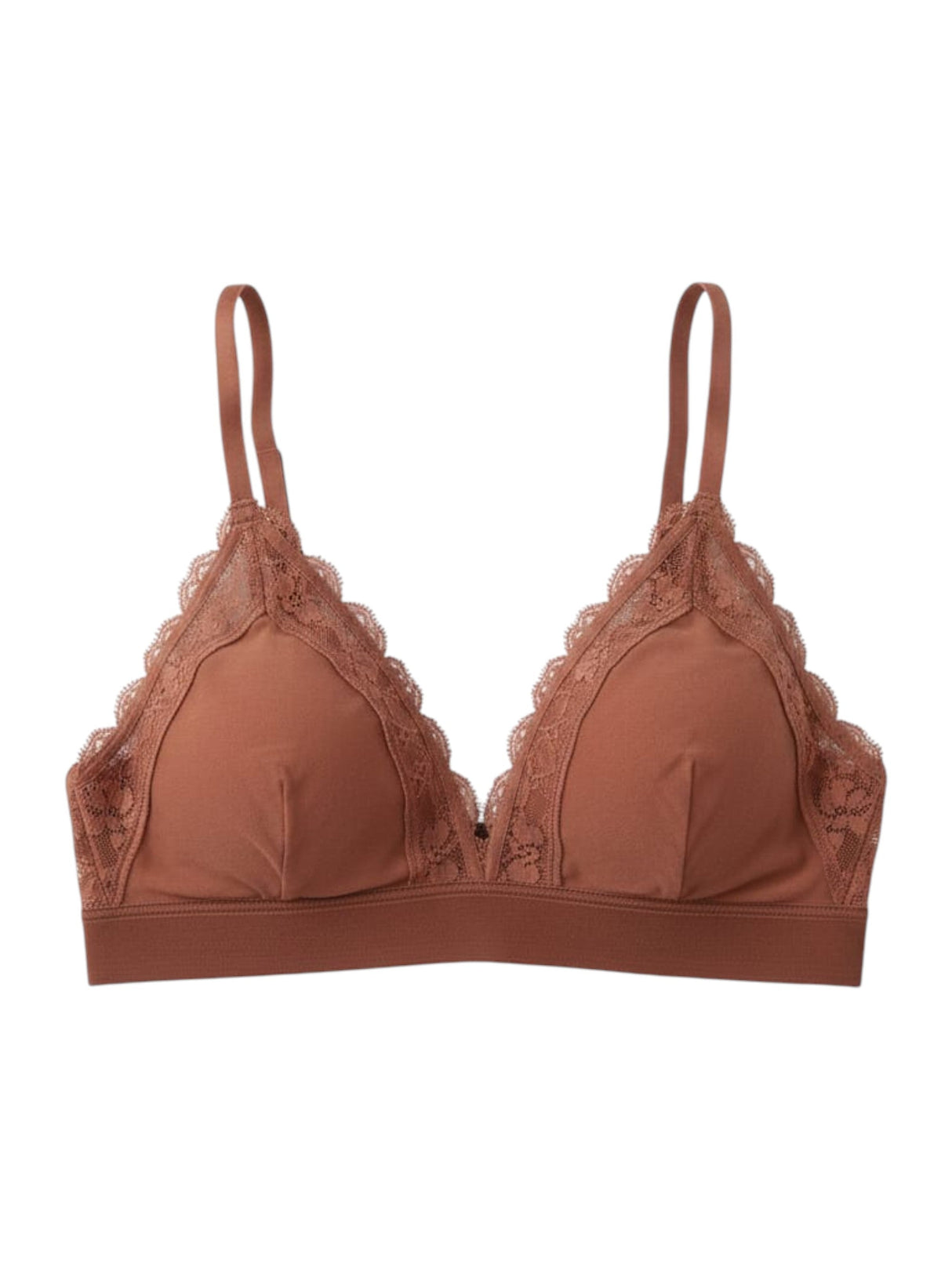 Image for Women's Lace Bra,Brown 