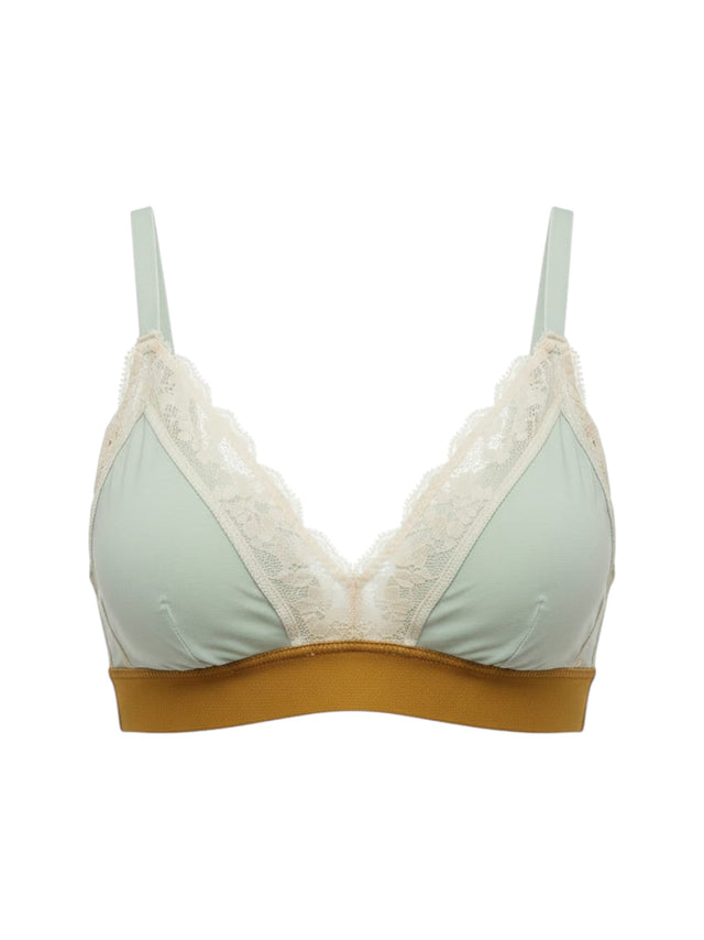 Image for Women's Colorblocked Bra,Light Mint/Olive