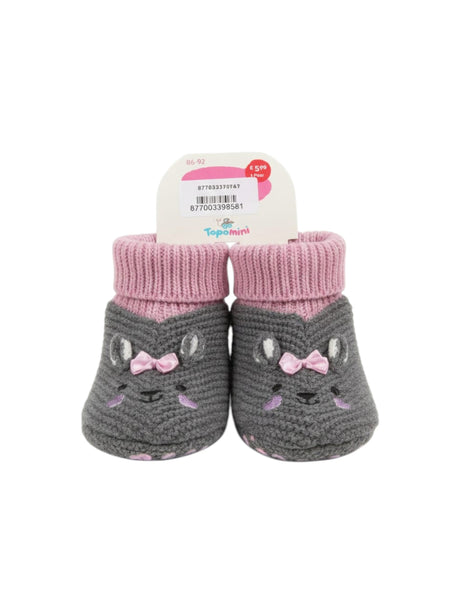Image for Kids Girl�s Knitted Socks ,Grey/Pink