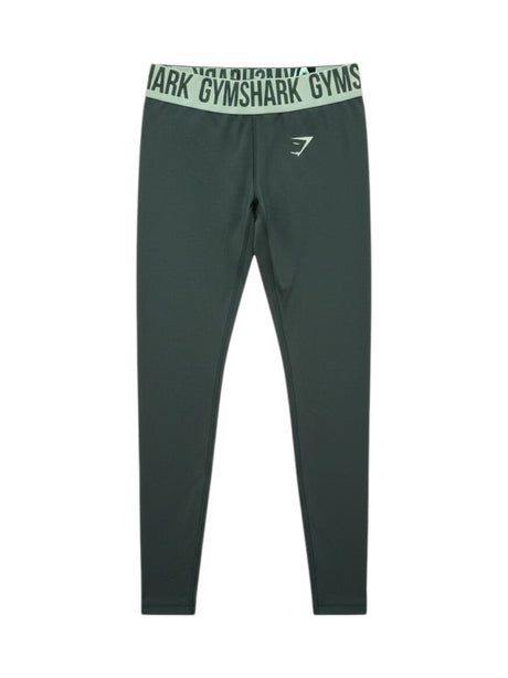 Image for Women's Brand Logo Printed Legging,Green