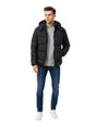 Image for Men's Quilted Jacket,Black
