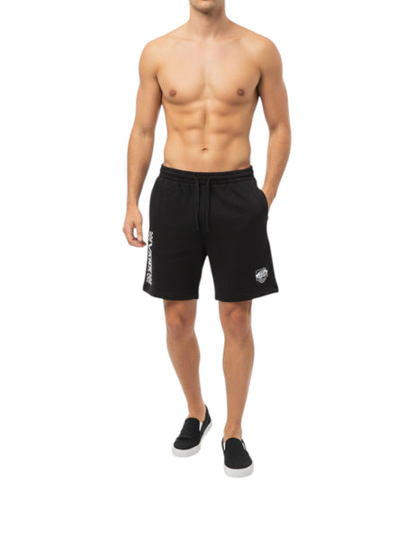 Image for Men's Brand Logo Printed Short,Black