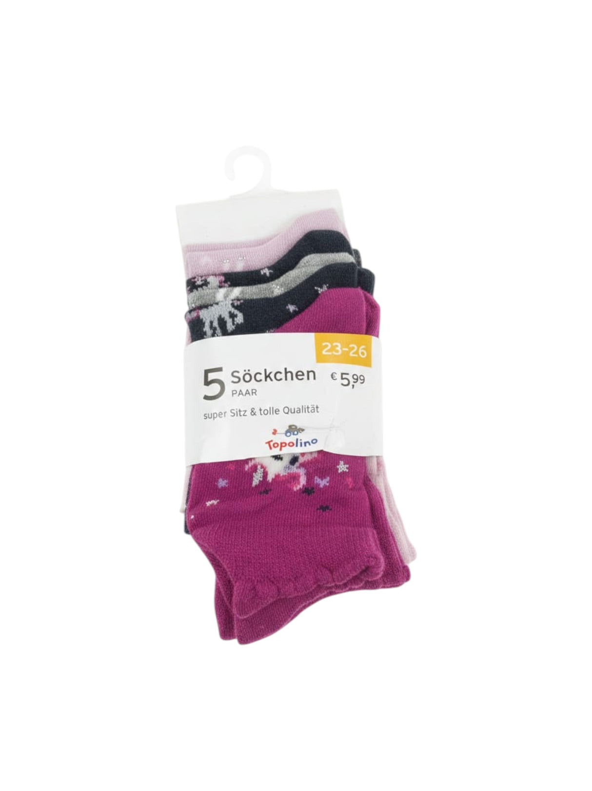 Image for Kids Girl�s Knitted Socks Set 5Pieces,Multi