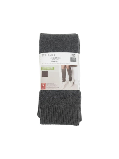 Image for Women's Knitted Leg Warmers,Grey