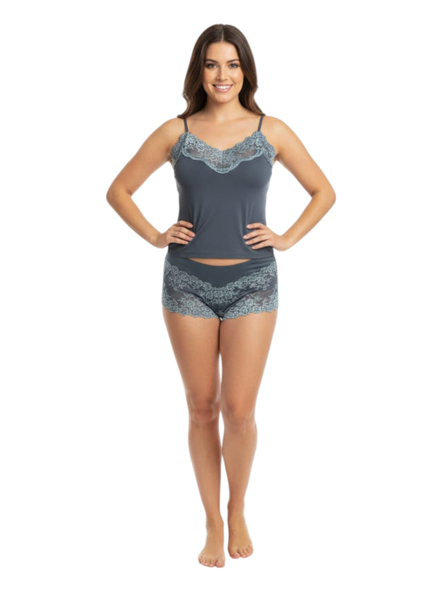 Image for Women's Lace Thongs,Navy