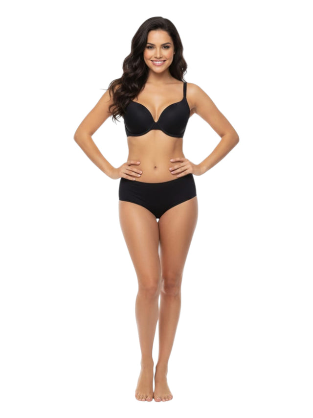 Image for Women's Palin Solid Bra,Black