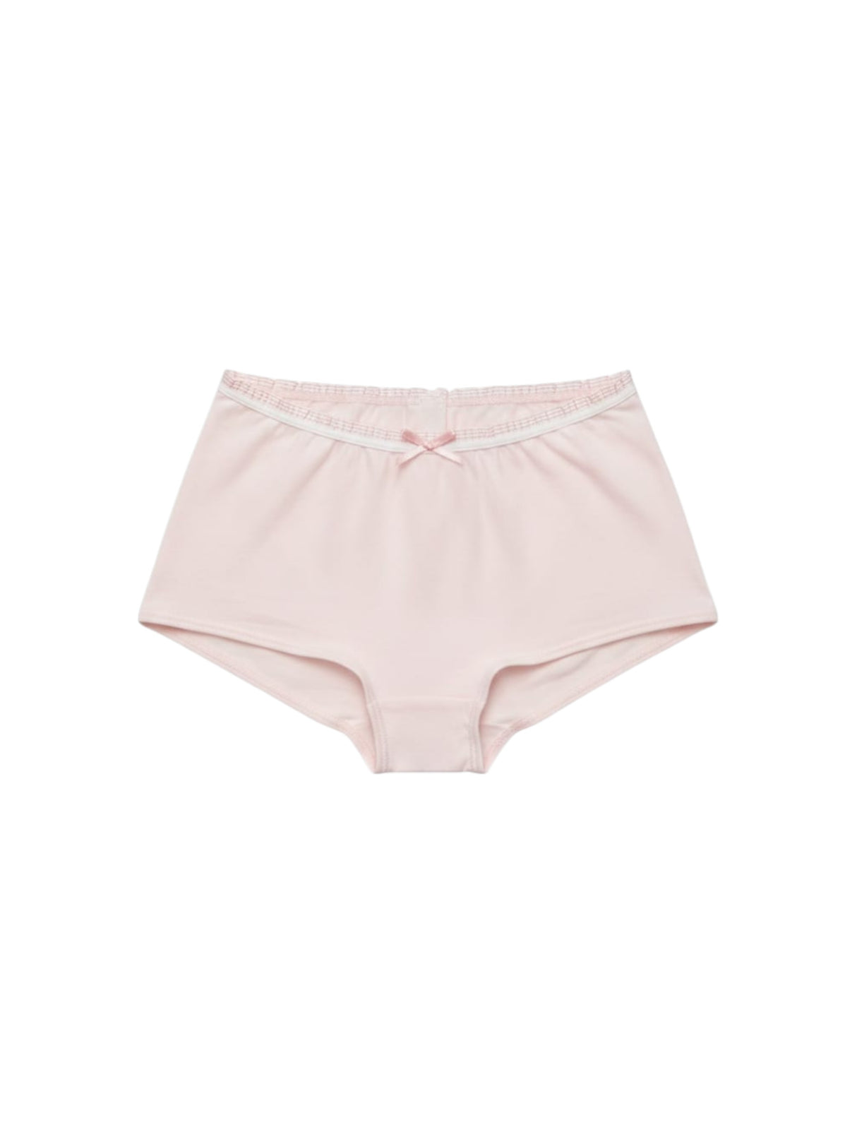 Image for Kids Girl's Plain Solid Boxer,Light Pink