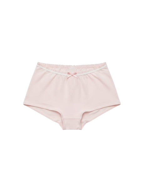 Image for Kids Girl's Plain Solid Boxer,Light Pink