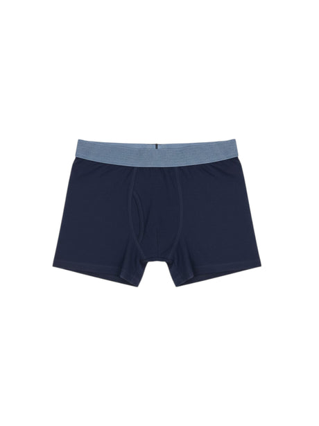 Image for Kids Boy's Plain Solid Boxer,Navy