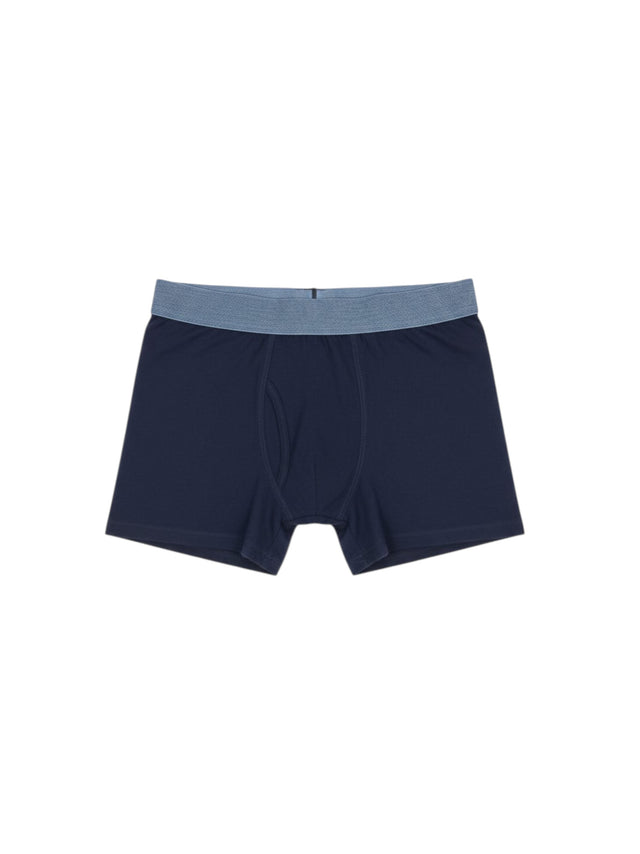 Image for Kids Boy's Plain Solid Boxer,Navy