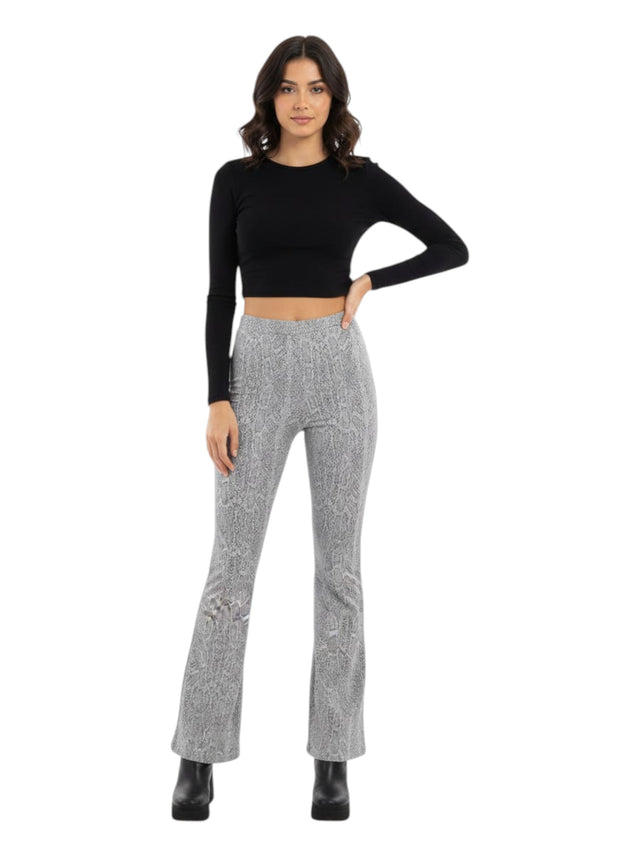 Image for Women's Printed Pant,Black/White