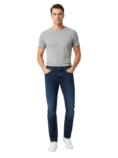 Image for Men's Washed Jeans,Blue