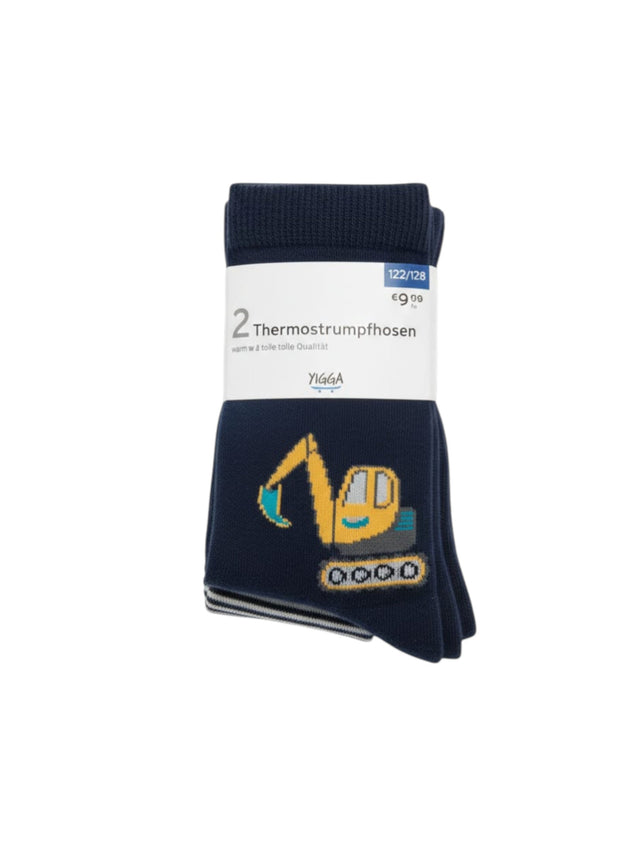 Image for Kids Boy's Printed Tights Set 2Pieces,Navy