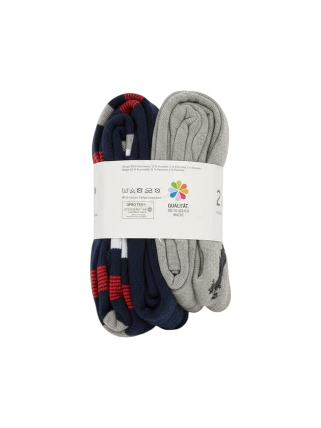 Image for Kids Boy's knitted Tights Set 2Pieces,Navy/Grey 