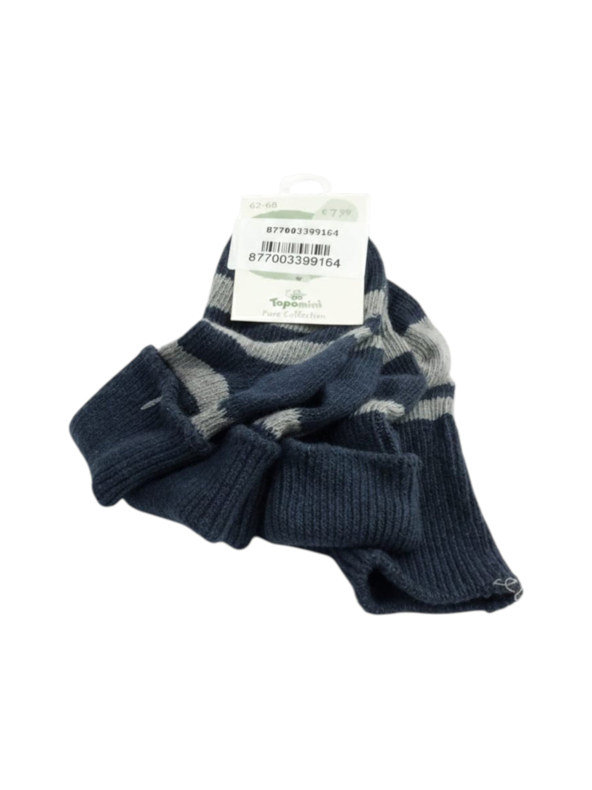 Image for Kids Boy's Striped Socks Set  3pieces,Blue/Grey