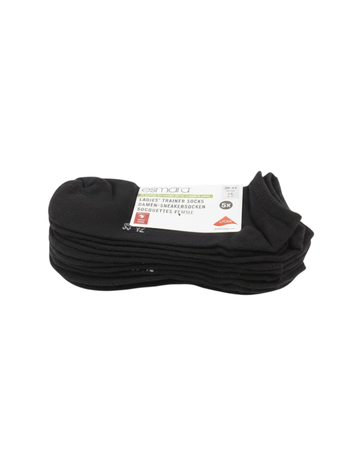 Image for Women's Plain Solid Socks,Black