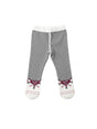 Image for Kids Girl's Striped Tights,Navy