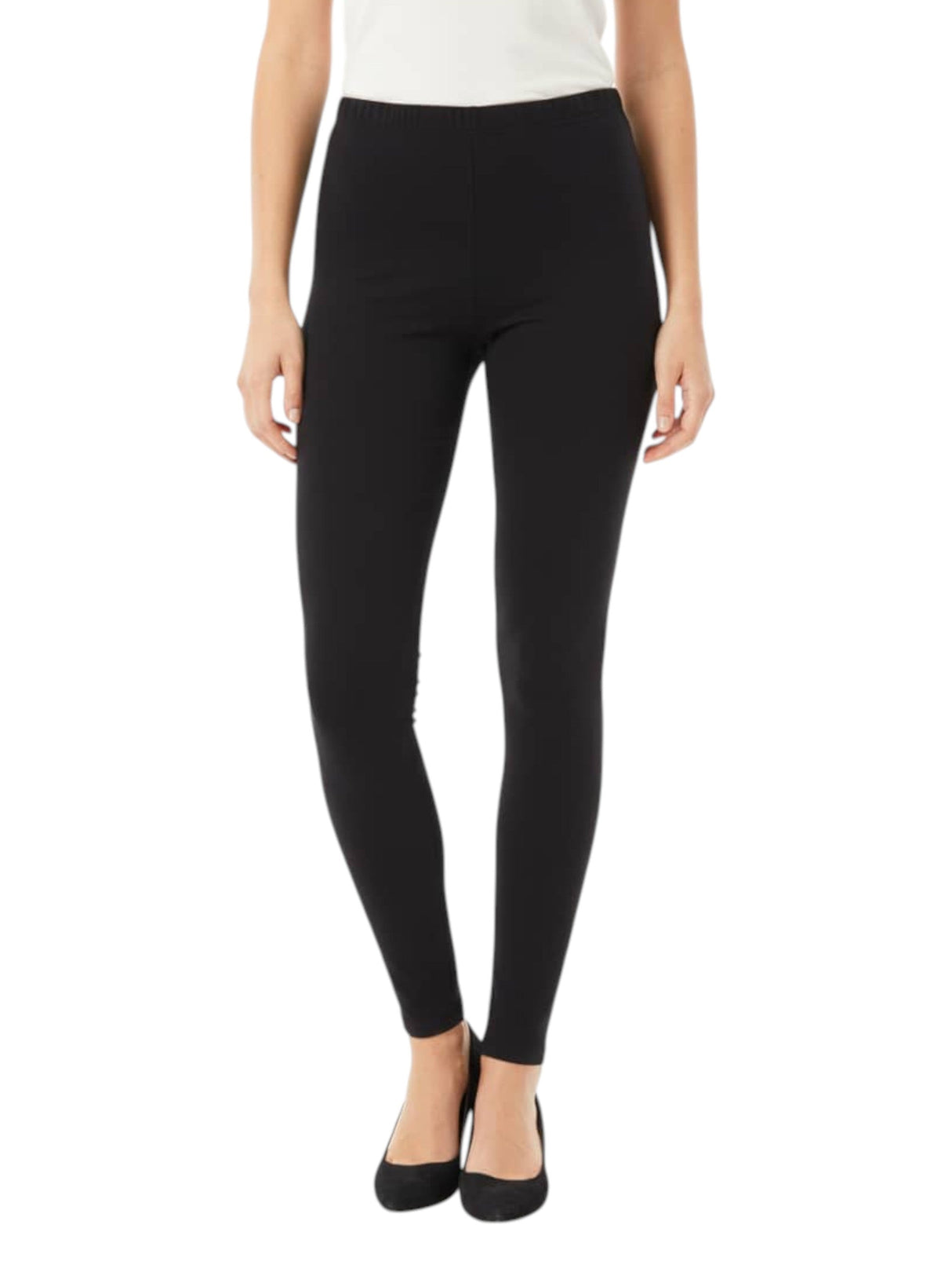 Image for Women's Plain Solid Pant,Black
