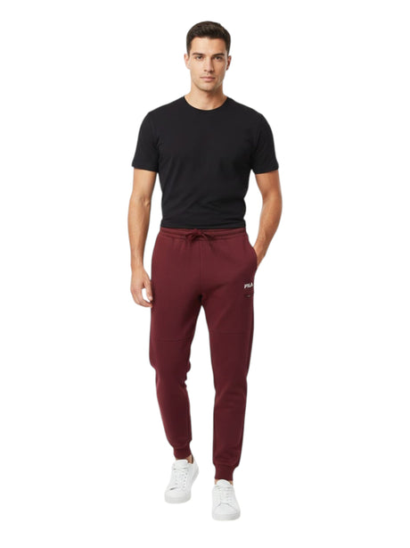 Image for Men's Plain Solid Pant,Burgundy