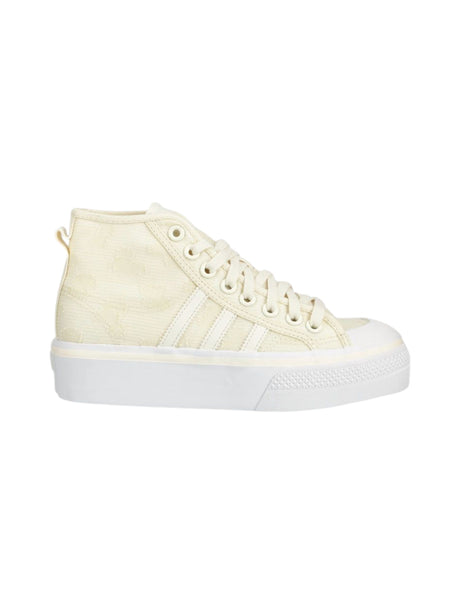 Image for Women's Textured High Top Shoes,Light Yellow