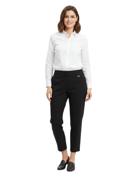 Image for Women's Plain Solid Pant,Black