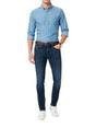 Image for Men's Washed Jeans,Blue