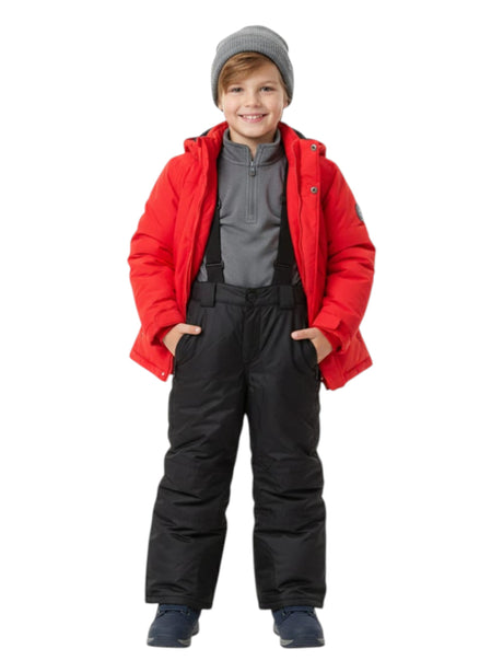 Image for Kids Boy's Plain Solid Ski Pant,Black