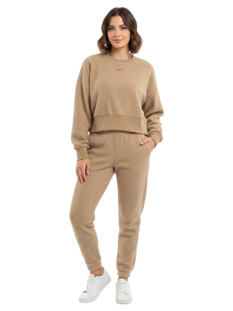 Image for Women's Plain Solid Sweaters,Light Brown 